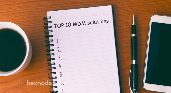 Top 10 MDM solutions blog cover
