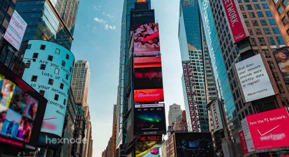 digital signages in cities