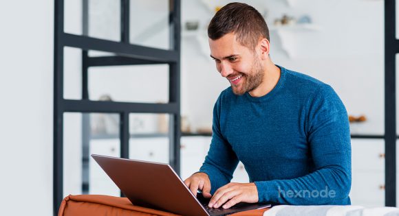 Hexnode helping remote work blog- cover