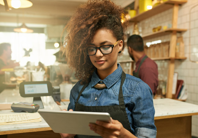 “use of ipad digital signage in food industry