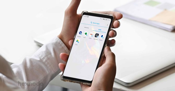 Android work profile