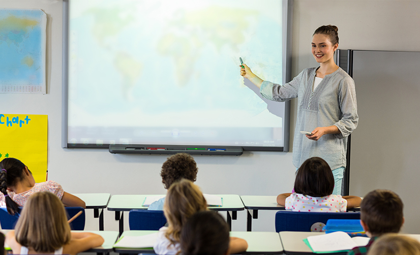 Apple TV digital signage for education