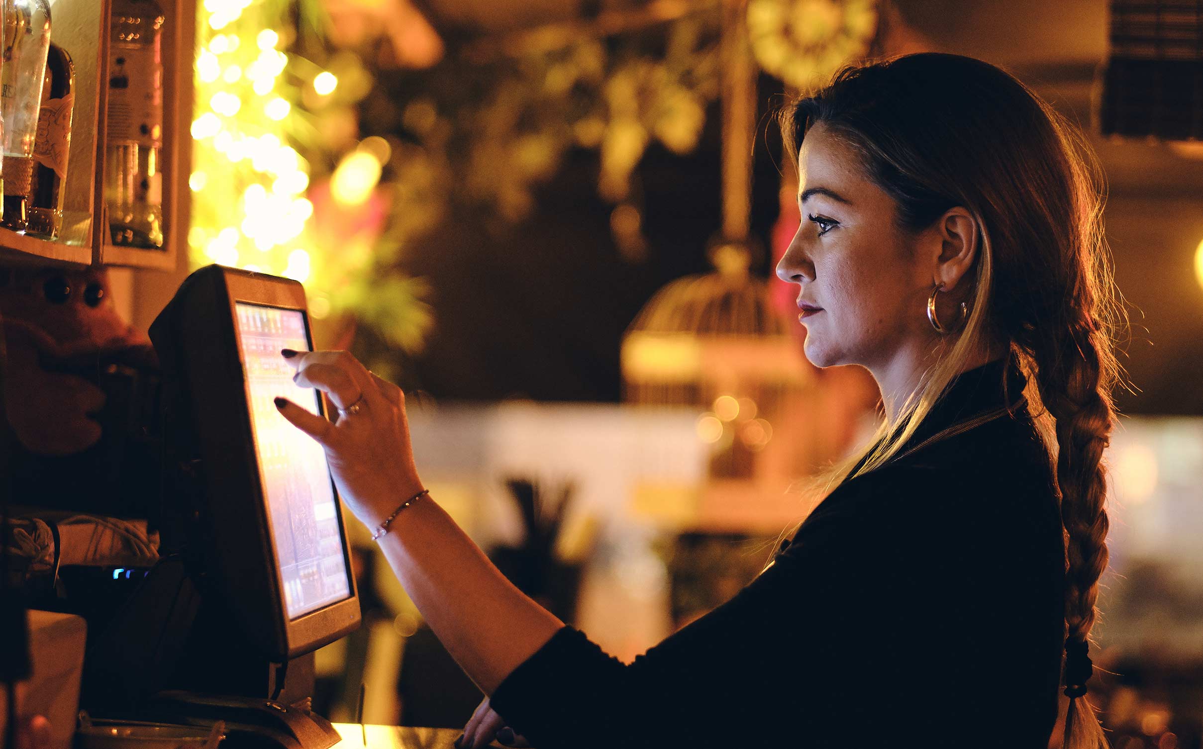 Self-ordering kiosks at restaurants