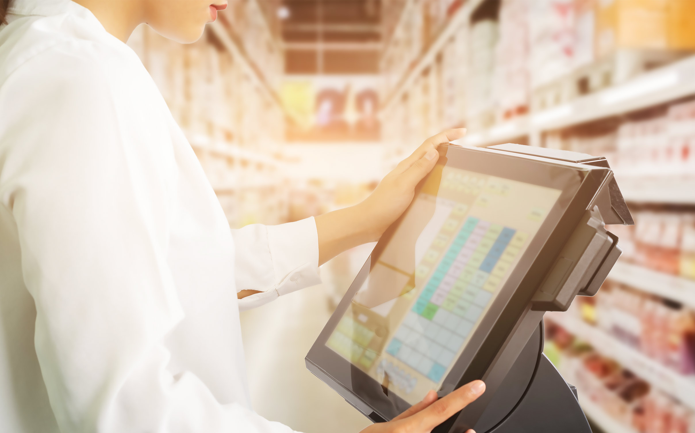 Self-service kiosks at retail stores