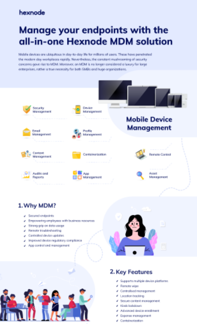 Mdm Solution To Empower Your Mobile Workforce - Hexnode Blogs