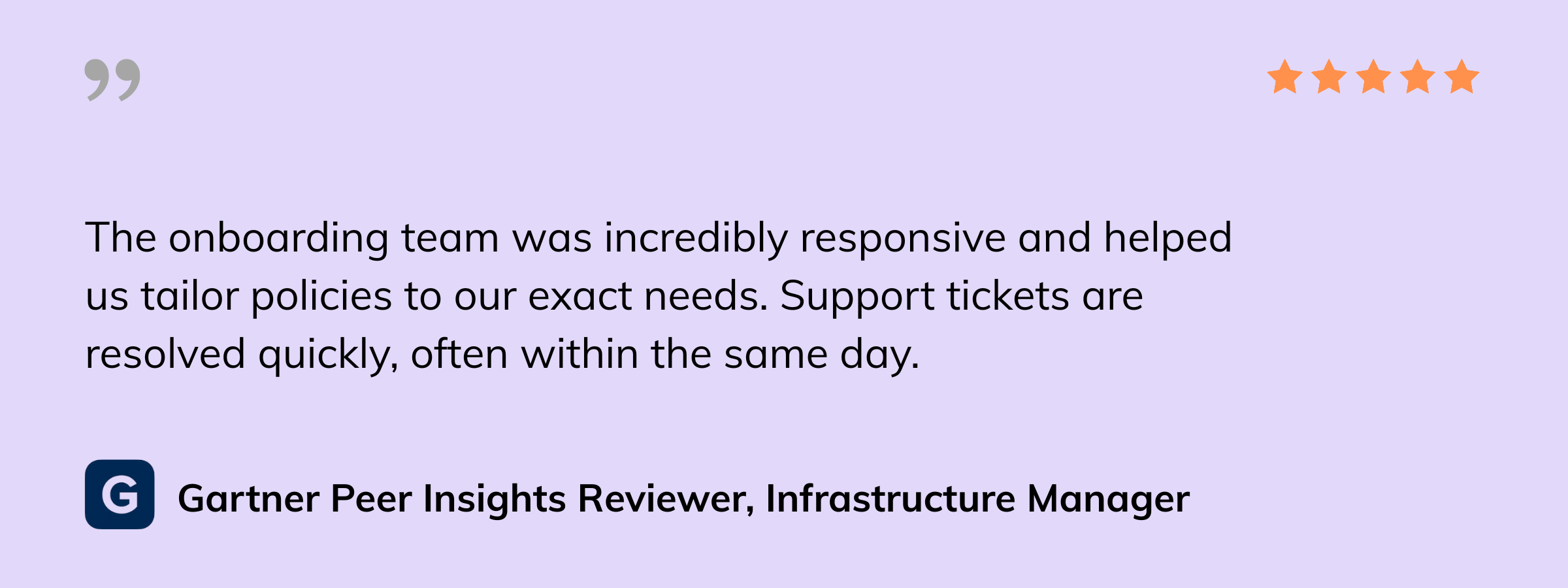 Hexnode user review - Gartner - Hexnode vs Microsoft Intune