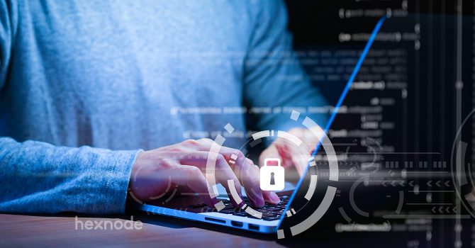 Zero Trust and Cybersecurity with Hexnode UEM- cover image