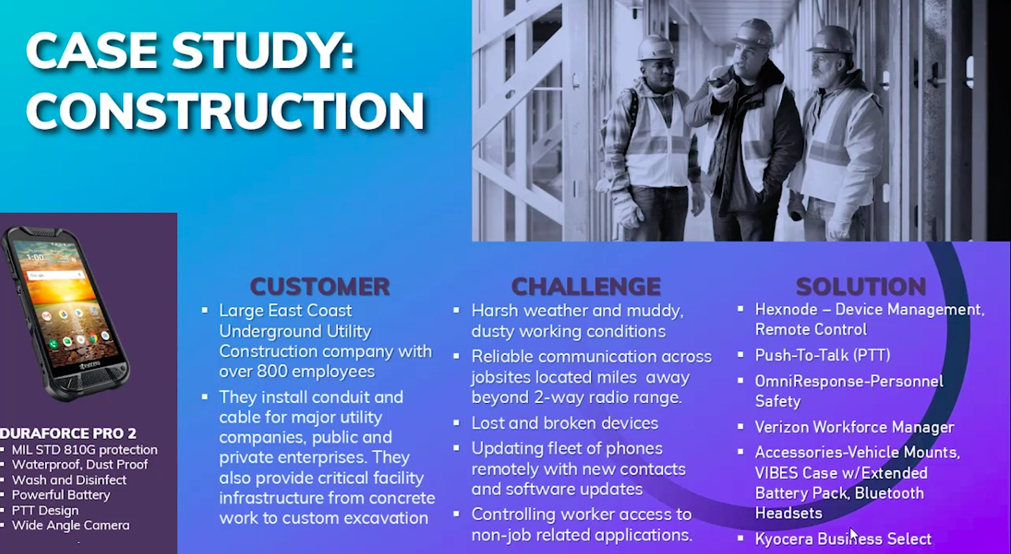 Case study construction