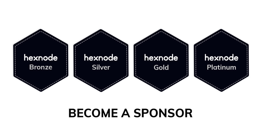 Inviting sponsors for Hexnode events: Your chance to mingle with the UEM crowd