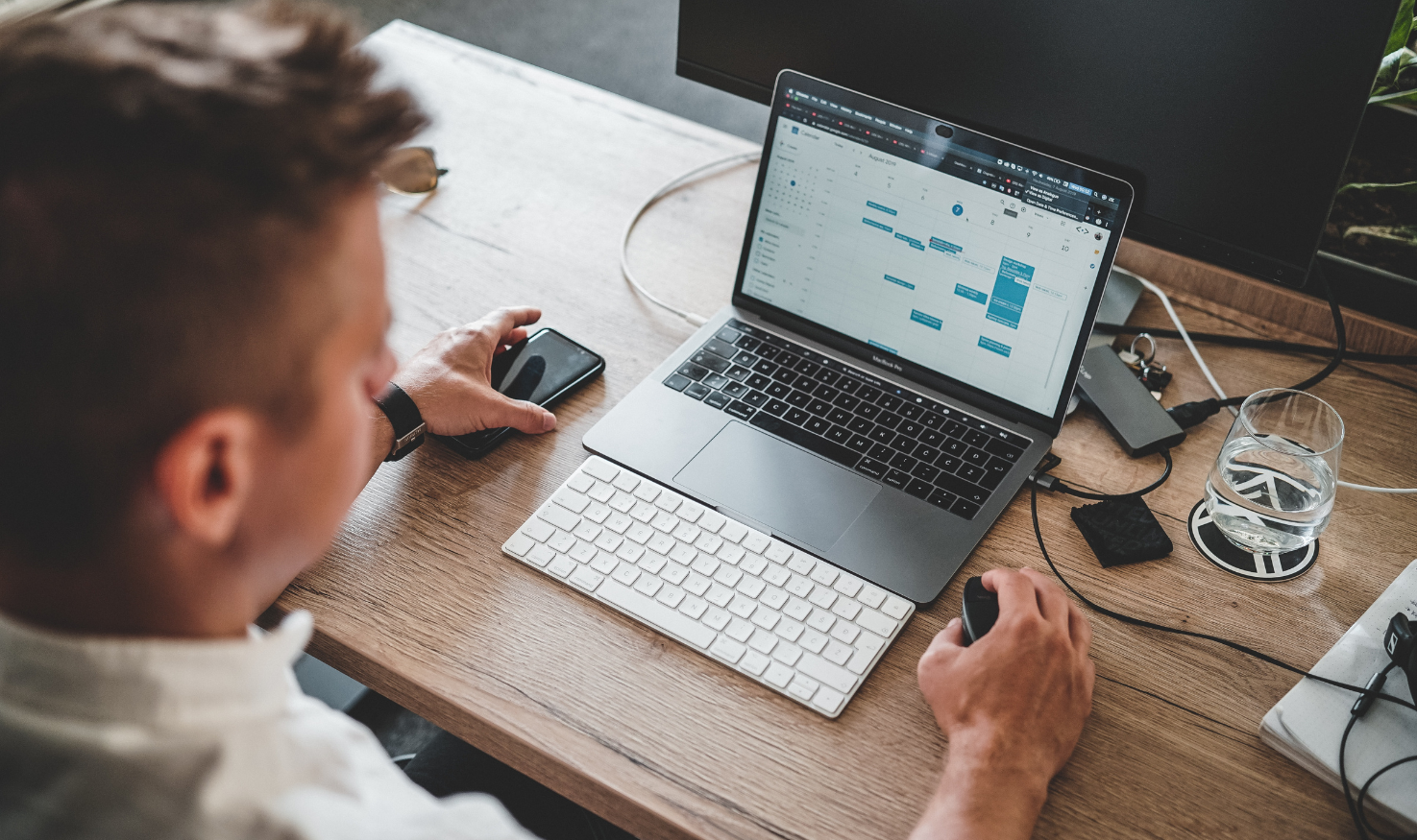 A Mac admin configuring an M1 powered Mac