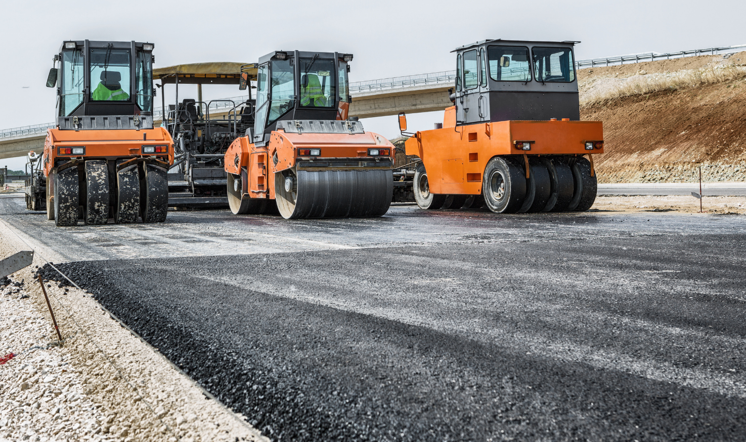 Highway construction processes involve user devices that need to be managed