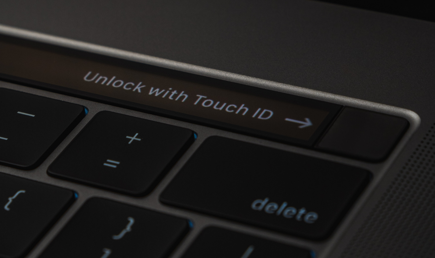 Touch ID on a Mac