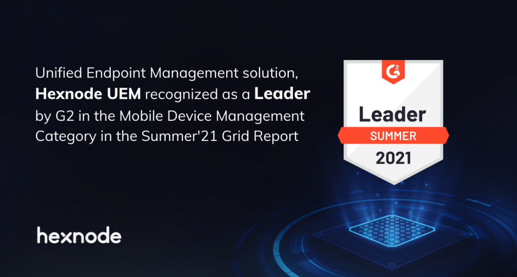 G2 crowed Leader in summer'21 Grid Report