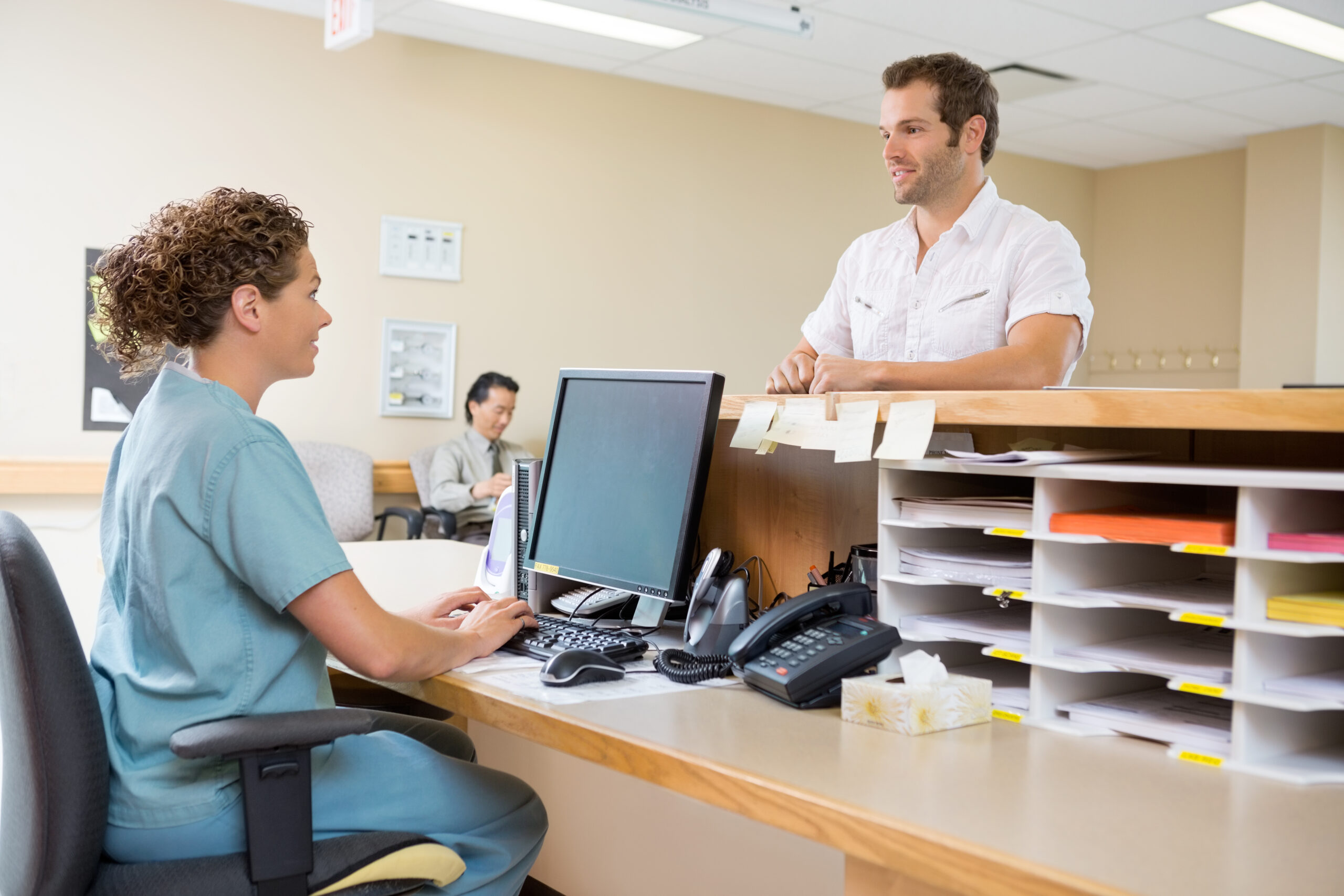 Multi app kiosk in healthcare