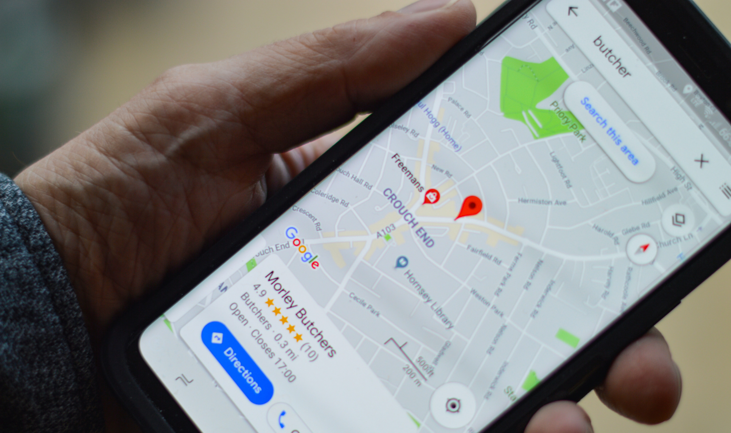 Location services on smartphones