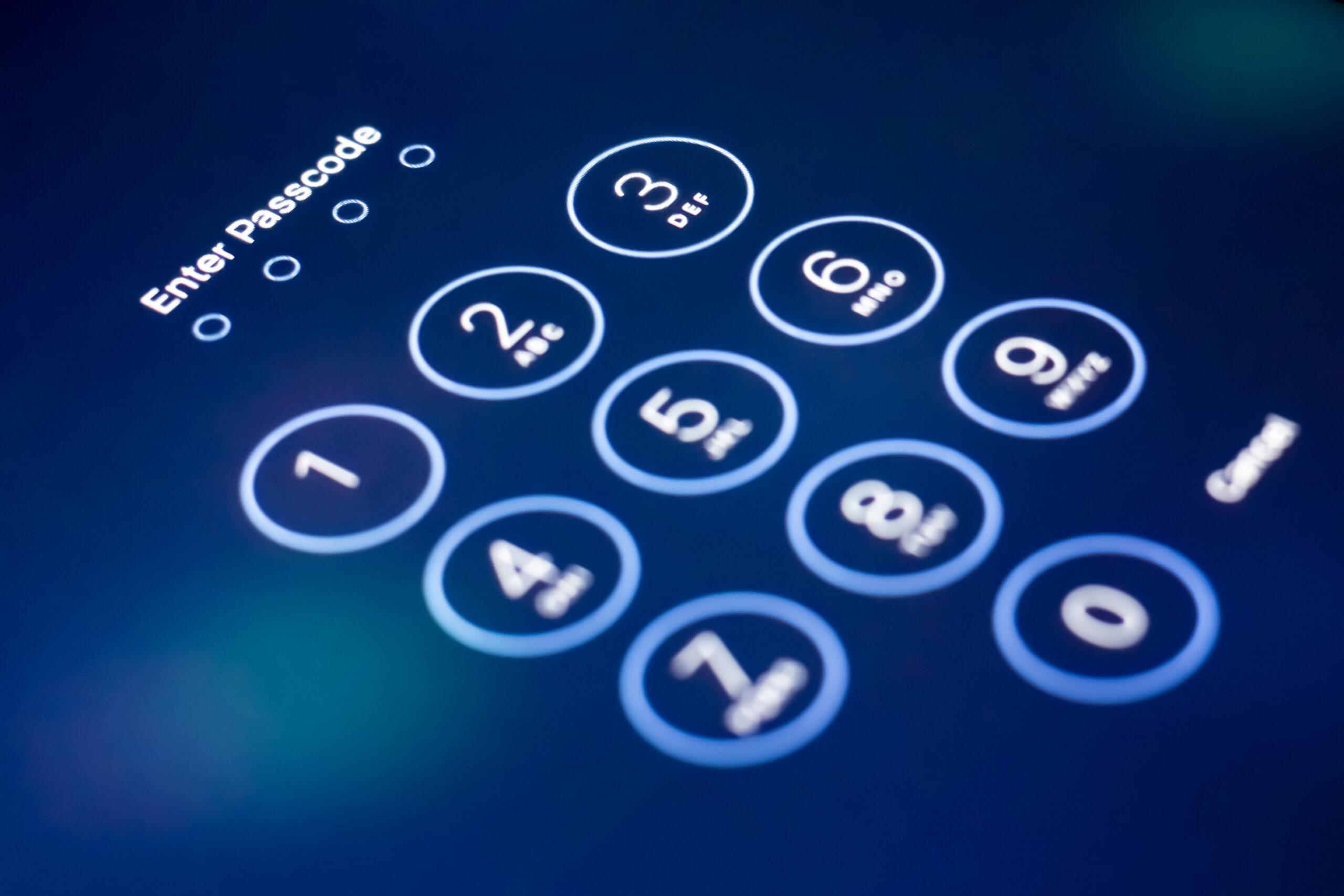 Securing devices with a passcode