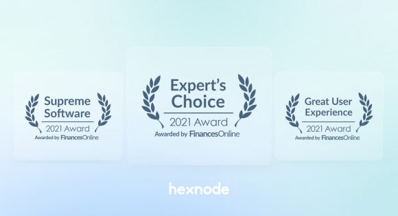 Hexnode awarded expert's choice award in mdm category