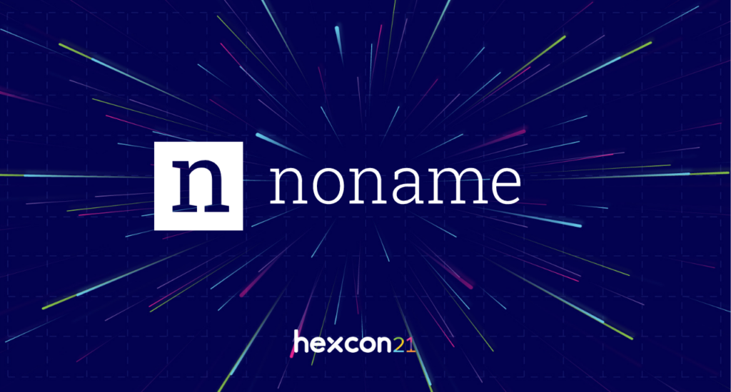 HexCon21 sponsor spotlight — Noname Security