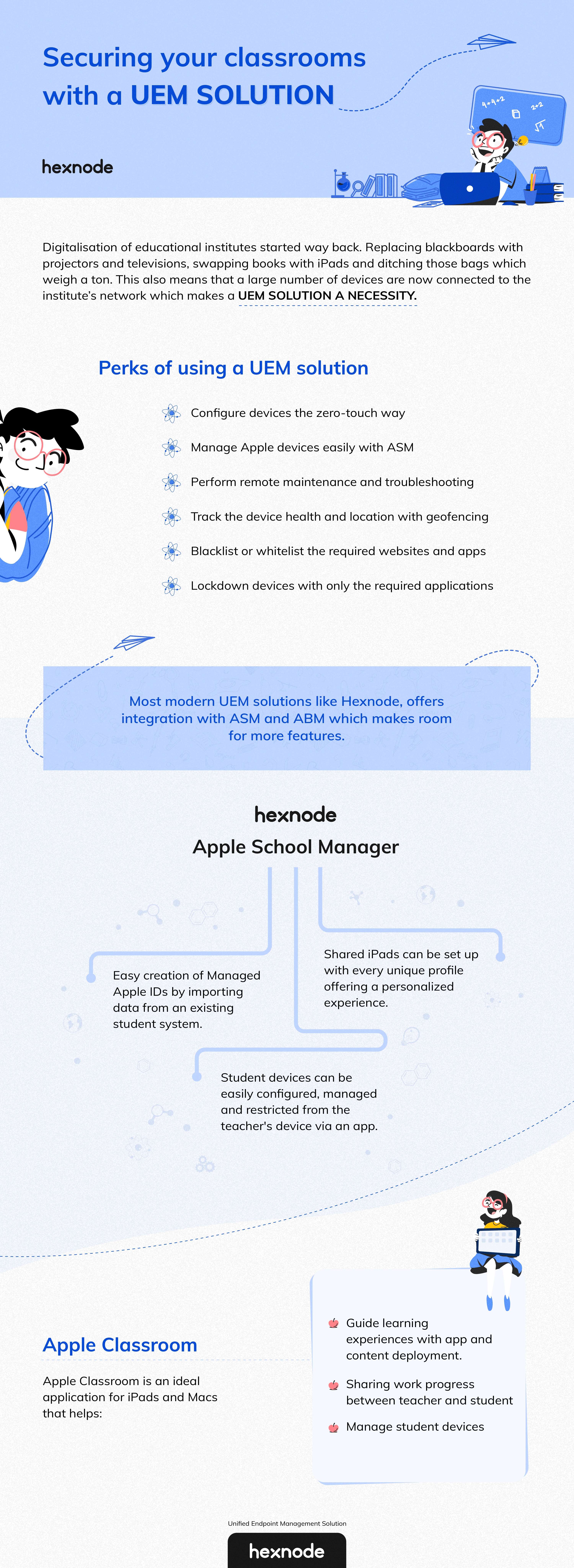 Securing our Classrooms with a UEM solution