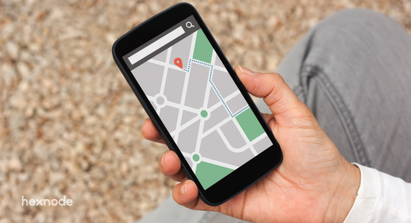 Geo tracking on maps