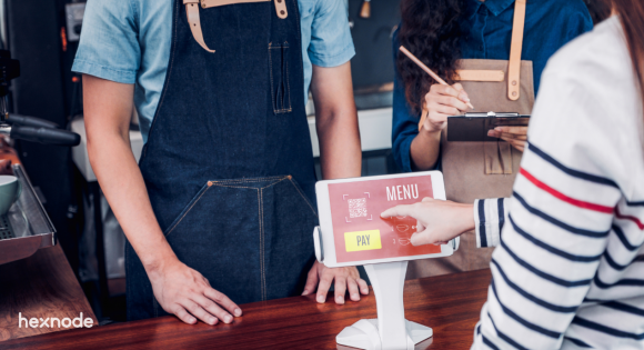 Closing sale using iPad POS