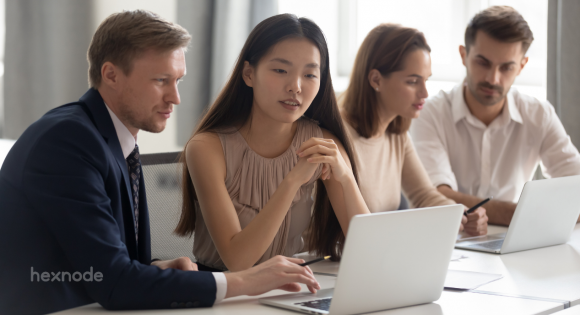 Why is content collaboration important in the workplace