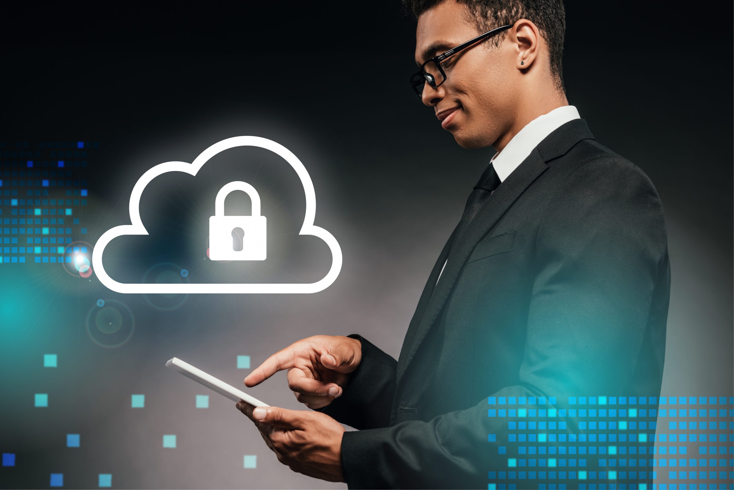 A person securing cloud access