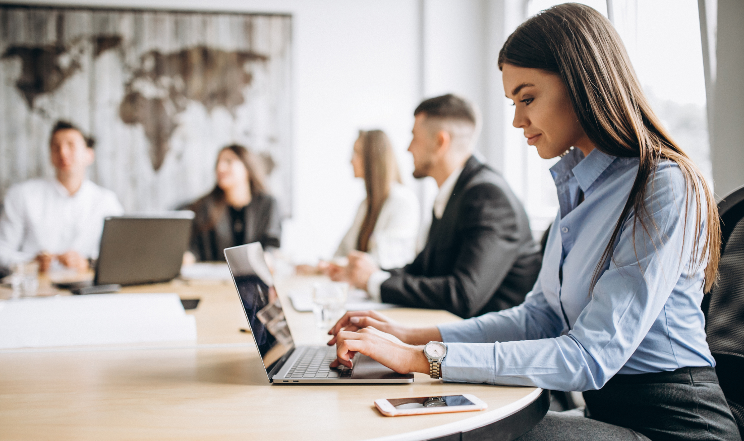 Employees using SaaS apps at work