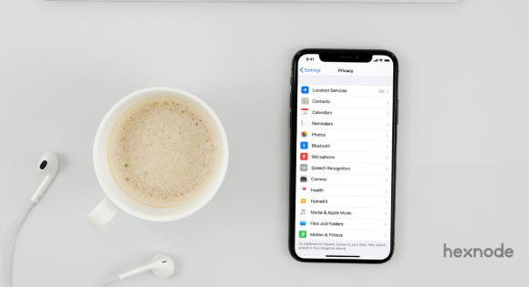 iPhone permissions
