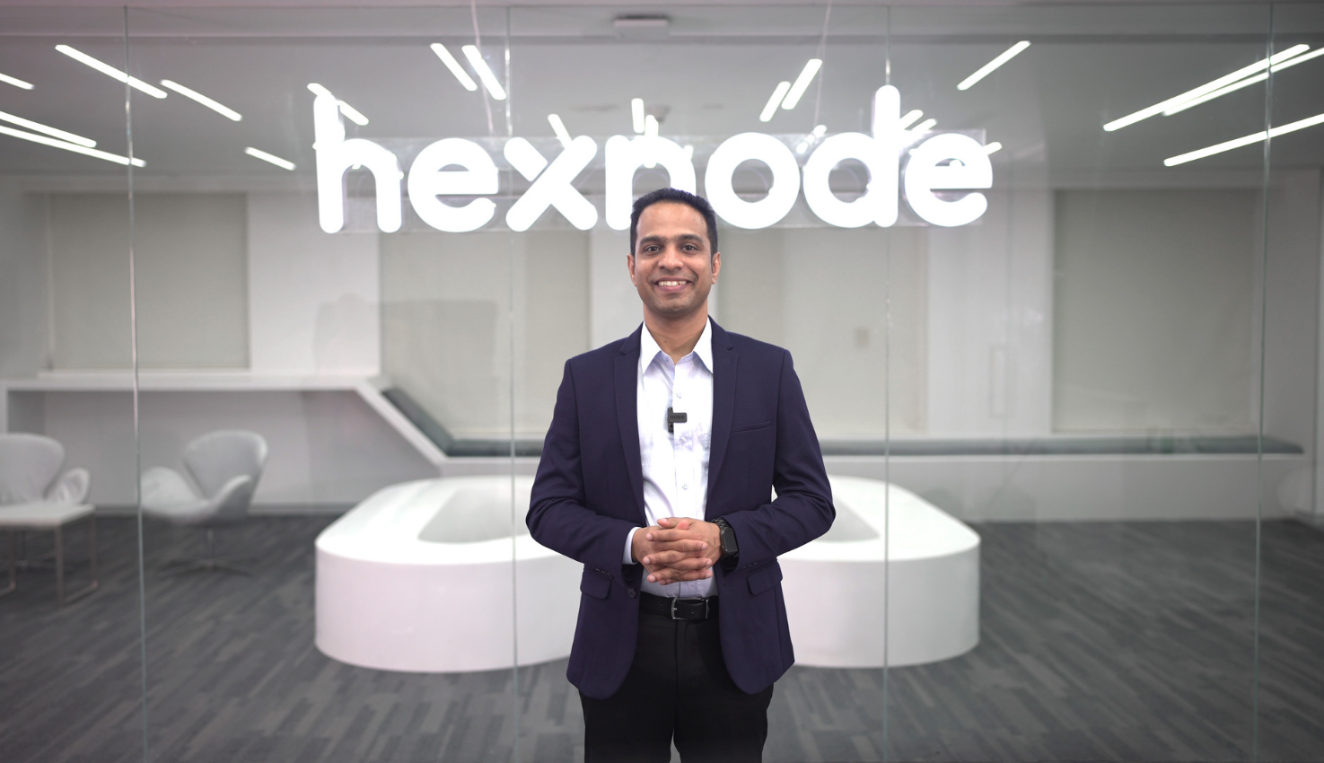 Apu Pavithran giving the Keynote speech