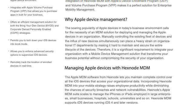 Guide to iPadOS and iOS app configuration