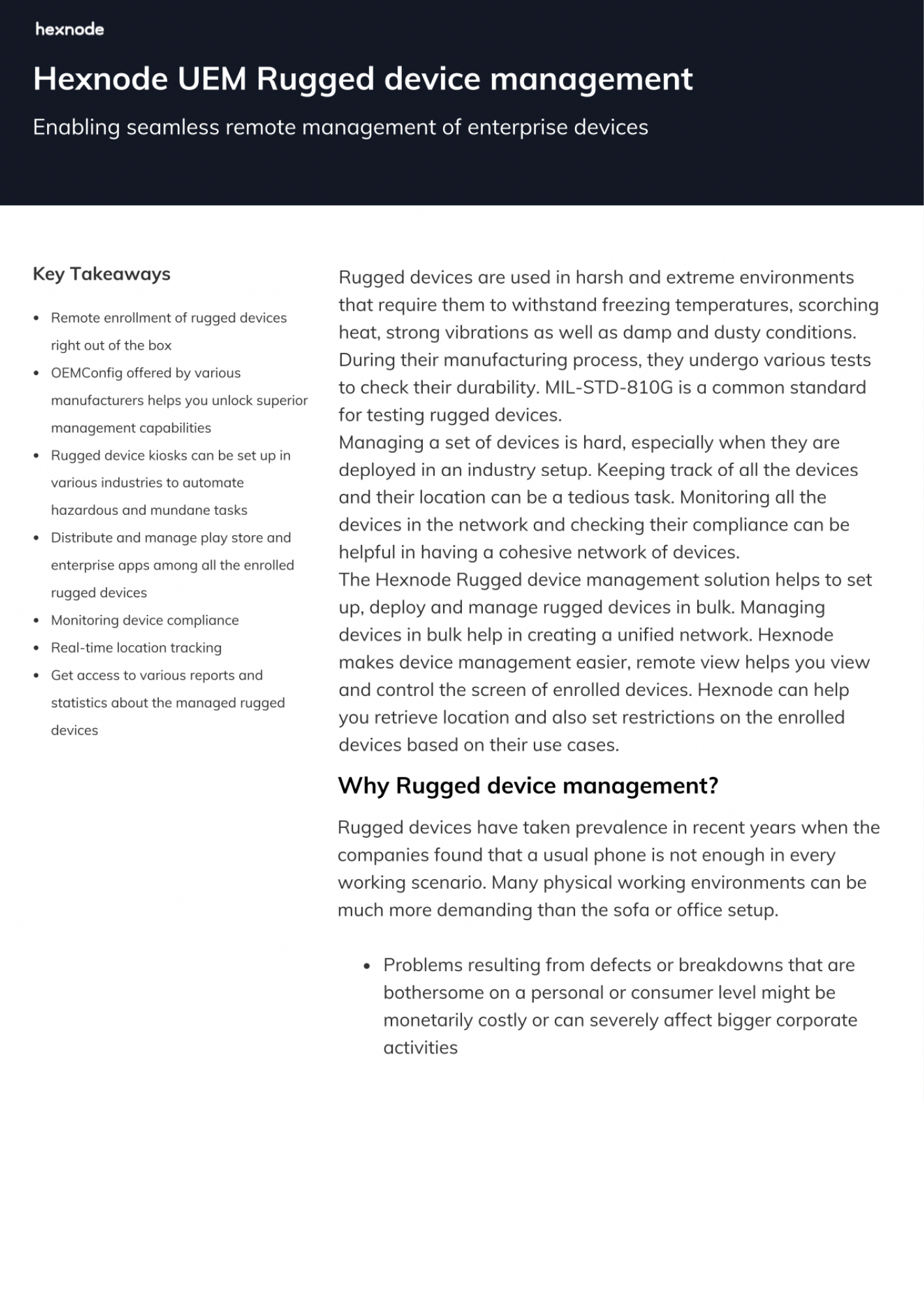 Hexnode Mac Management