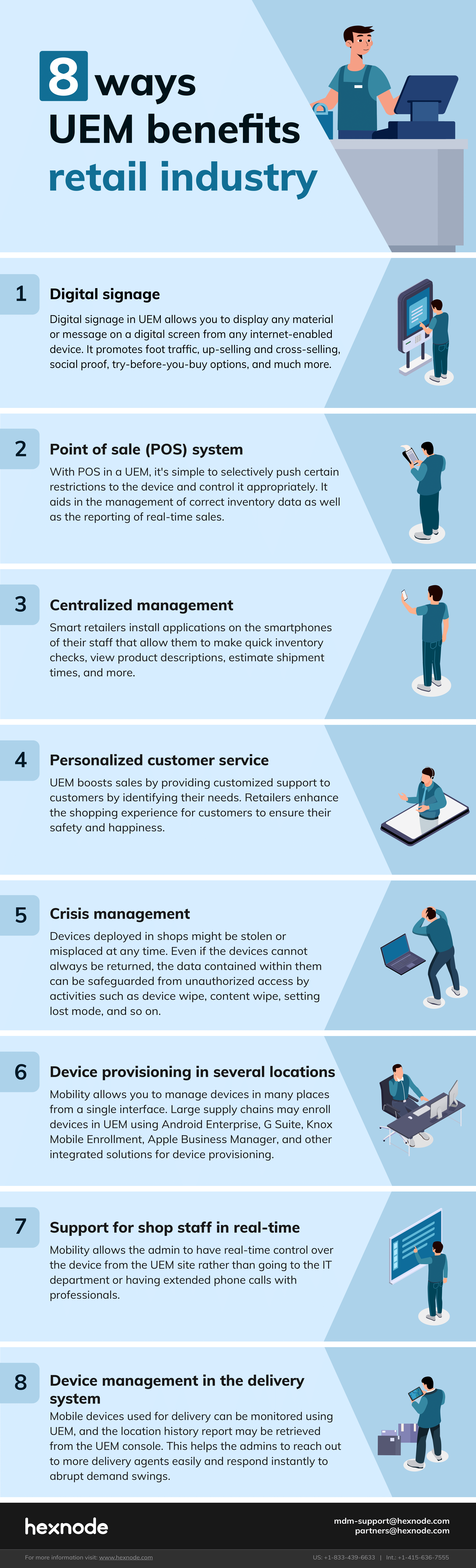 8 Ways uem benifits retail-industry