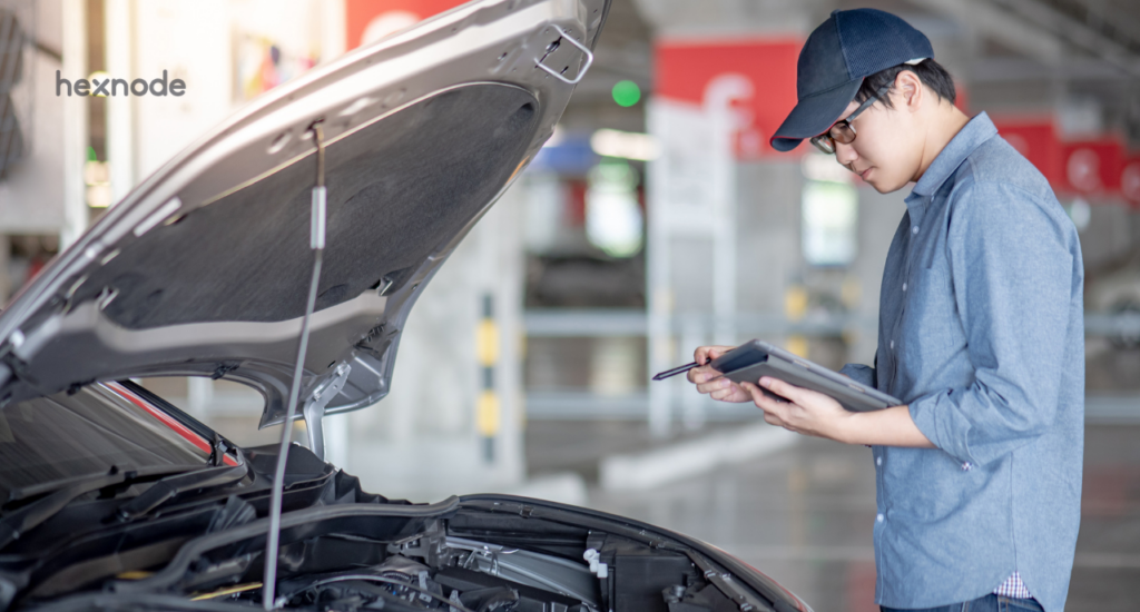 Driving process improvement in the automotive industry with rugged devices