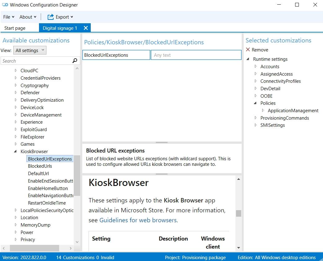 Adding digital signage content