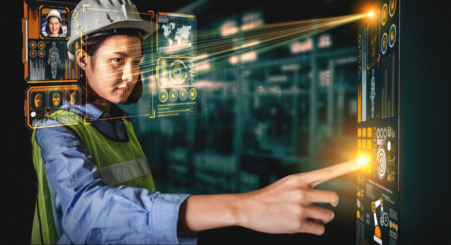 Access control security mechanism granting entry permission to an employee