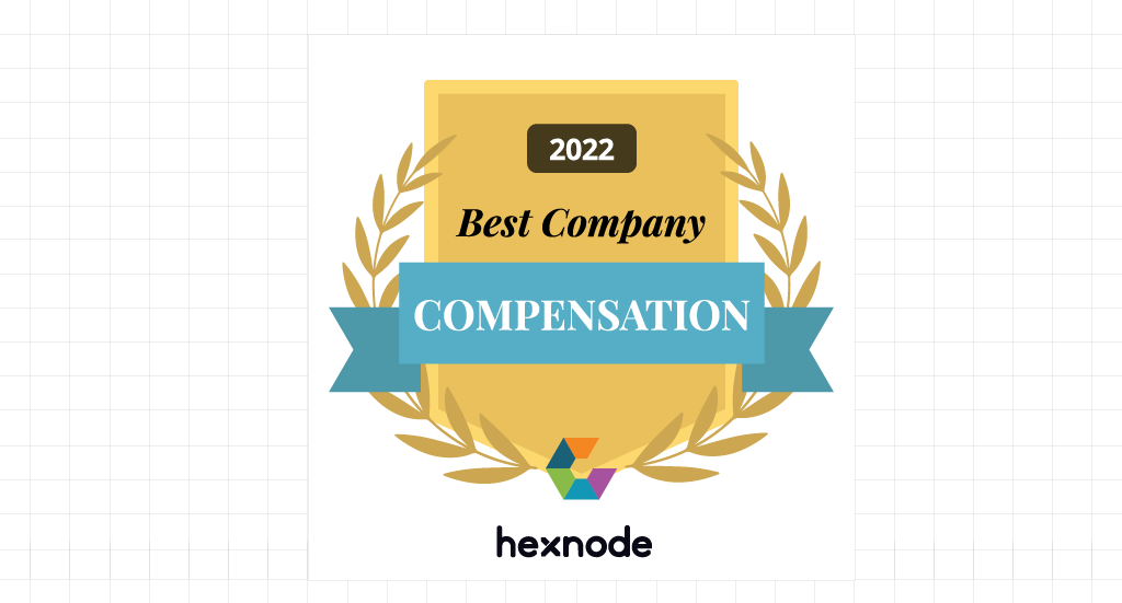 Hexnode | Mitsogo Inc. wins Comparably Award for ‘Best Company Compensation’