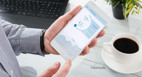 Monitor data usage
