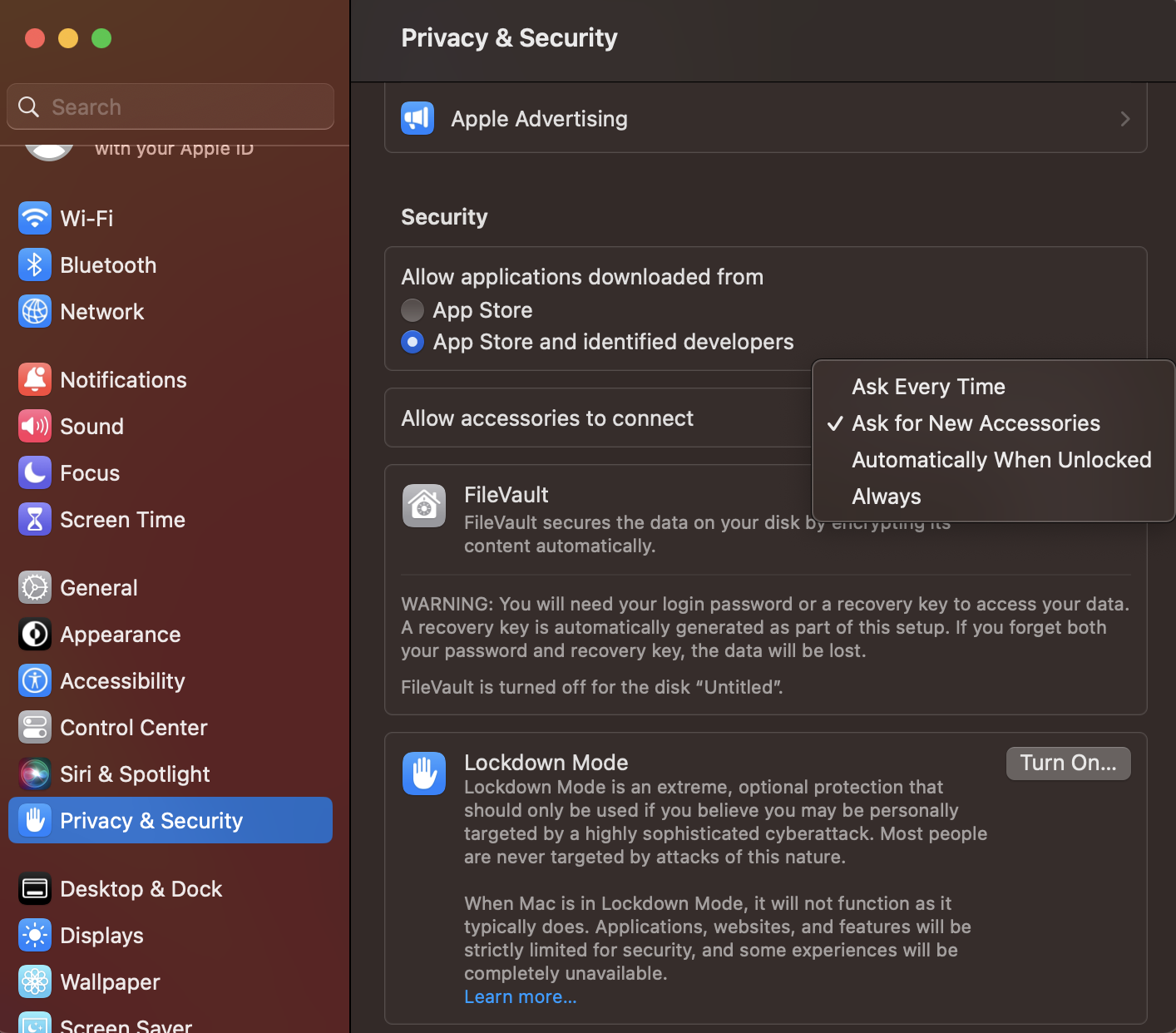 Accessory security window