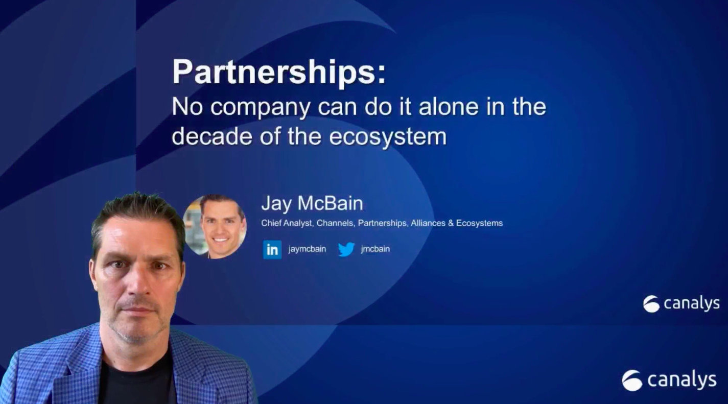 Jay McBain at Hexnode Partner Summit 2023