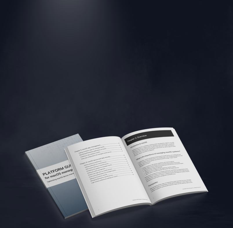 Platform guide for macOS device management