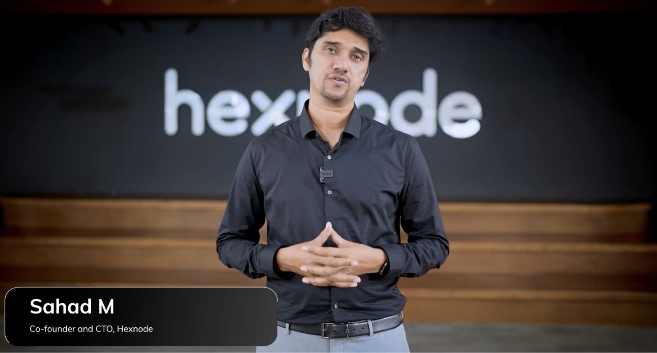 Sahad M, Co-founder & CTO