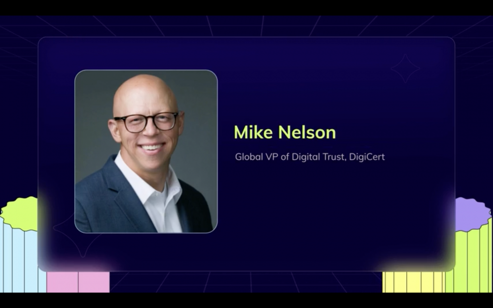  The foundation of digital trust - Mike Nelson