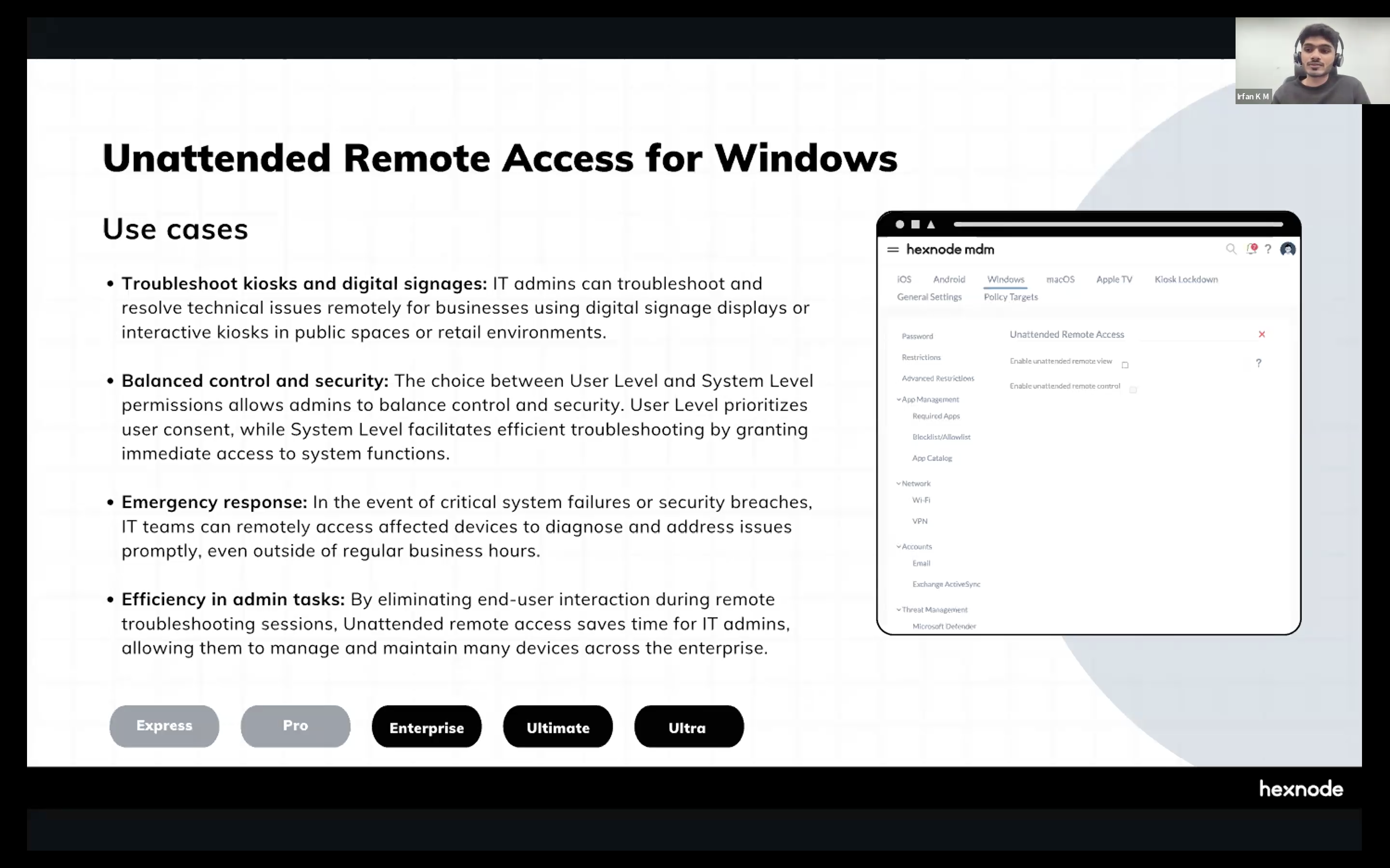 Unattended Remote Access for Windows