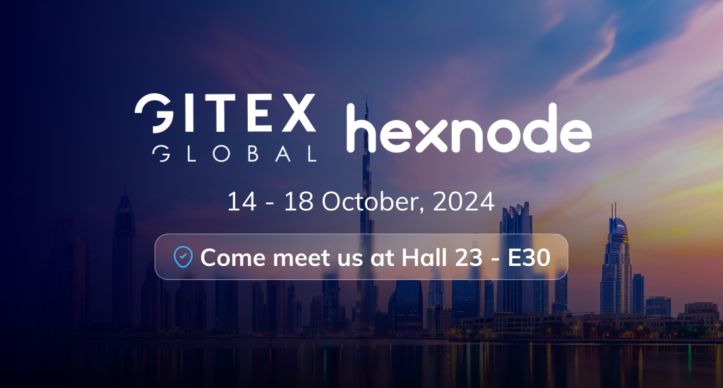 GITEX 2024: Stop by and chat with Hexnode