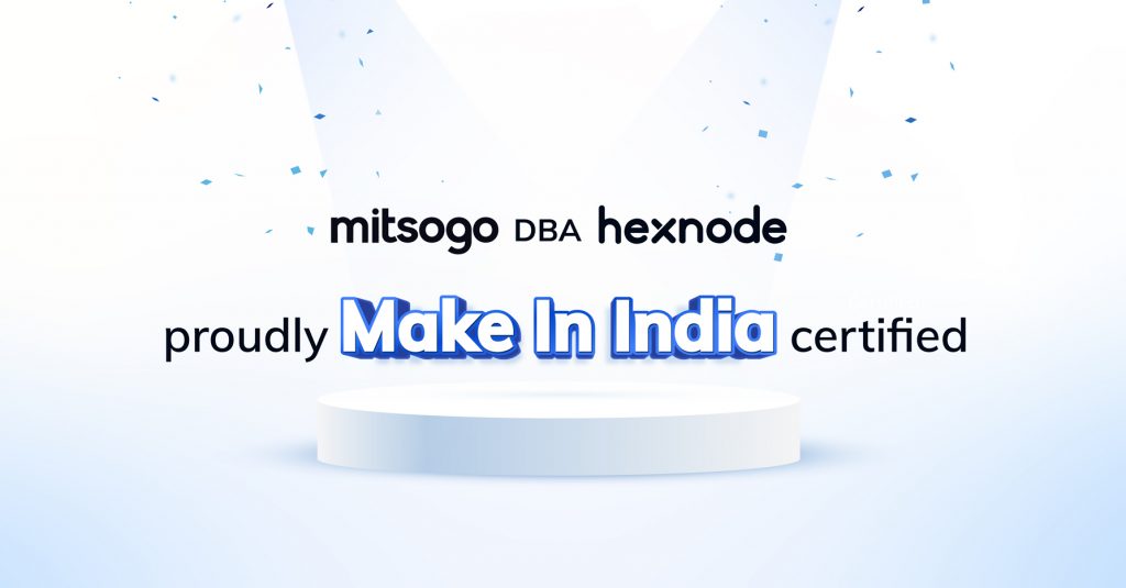 Mitsogo Certified ‘Make in India’ for its Commitment to Local Innovation