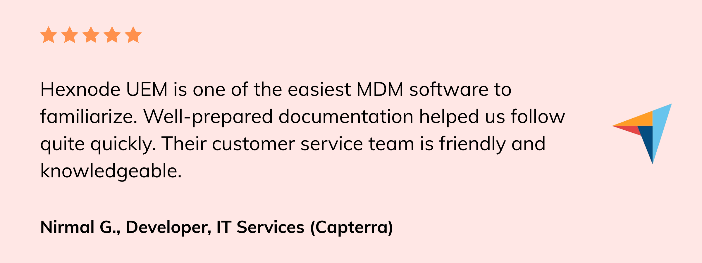 Hexnode Testimonials 4
