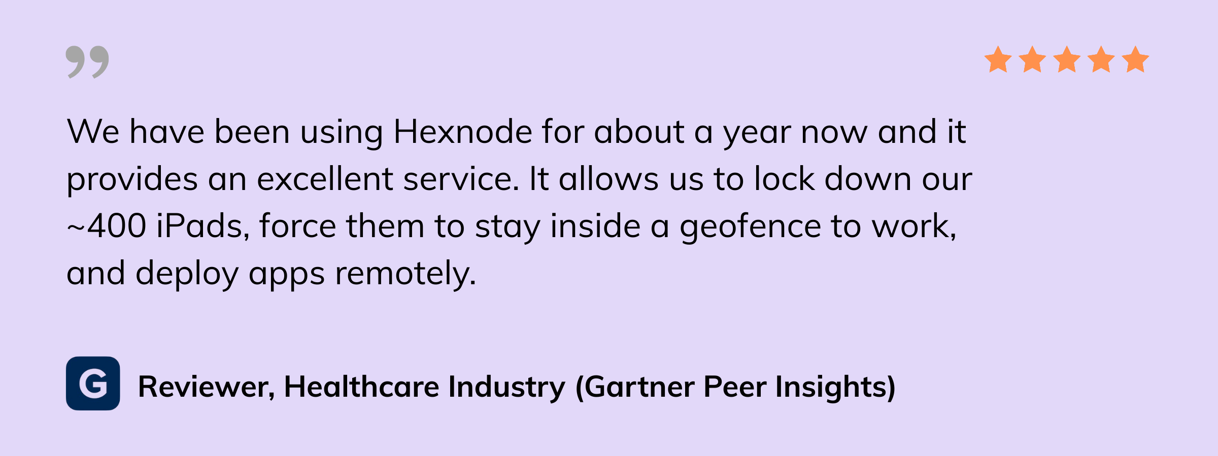 Hexnode Testimonials 3