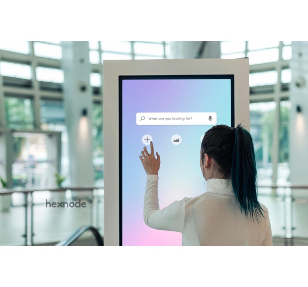 Chrome OS kiosk mode