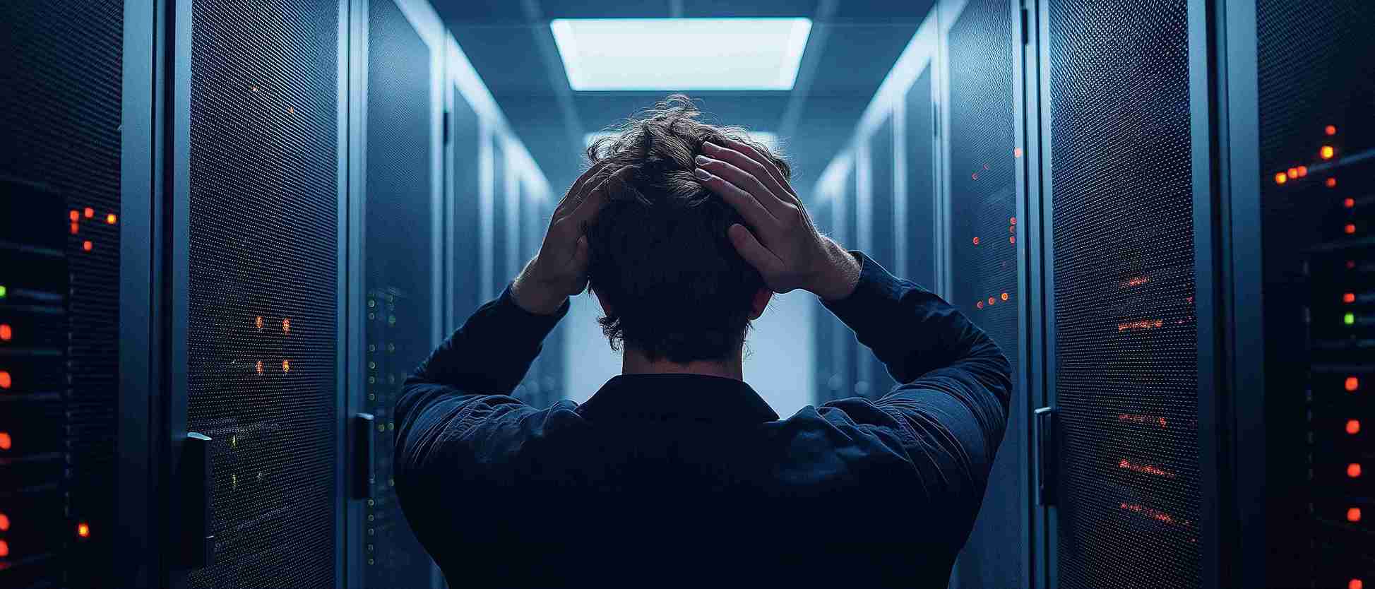 Engineering facing a server crash